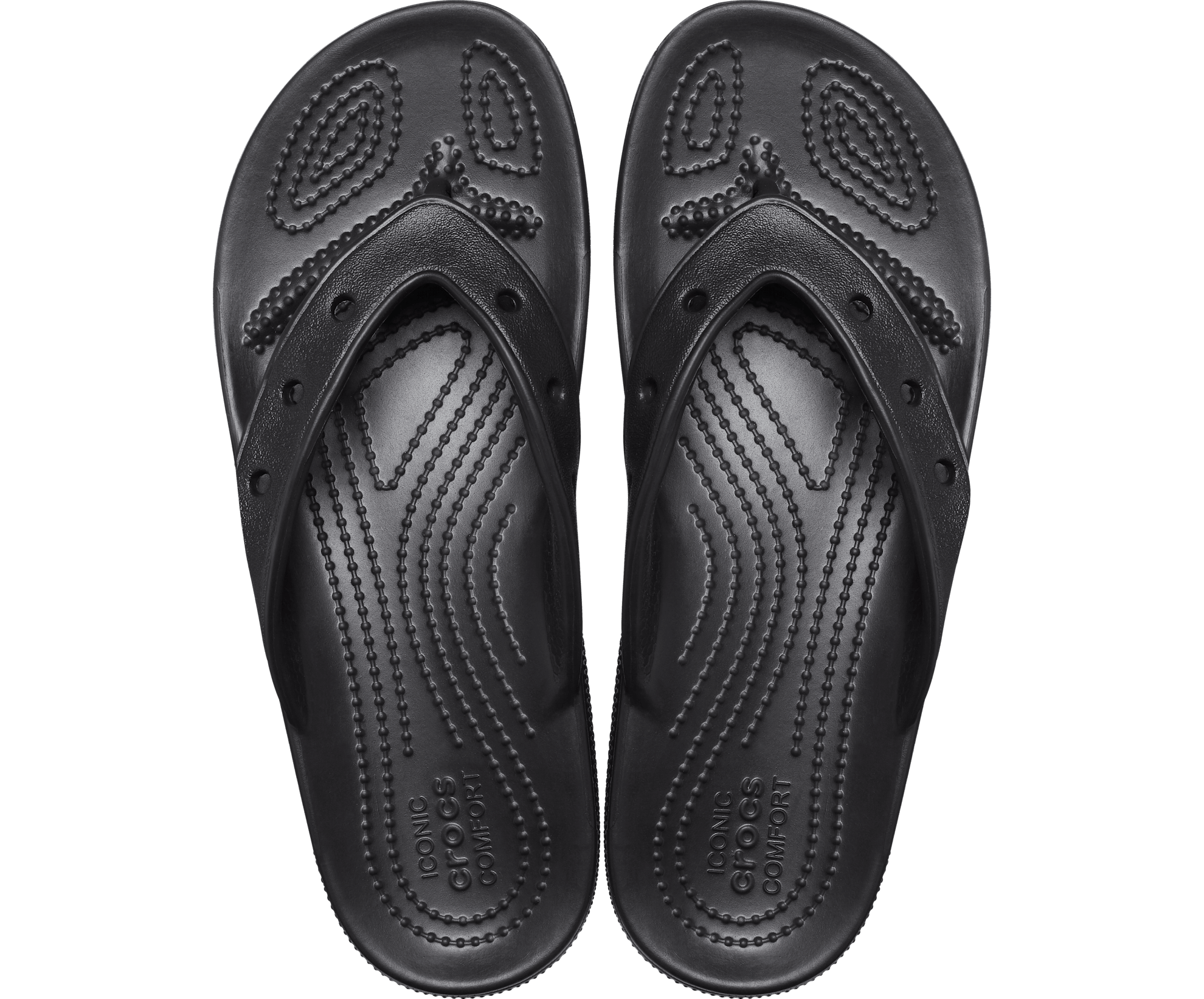 Classic Crocs Flip Black M8W10