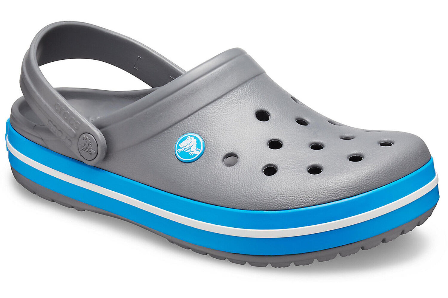 Crocband™ Clog Charcoal/Ocean M5W7